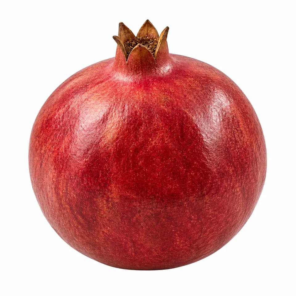 A pomegranate with intact rind